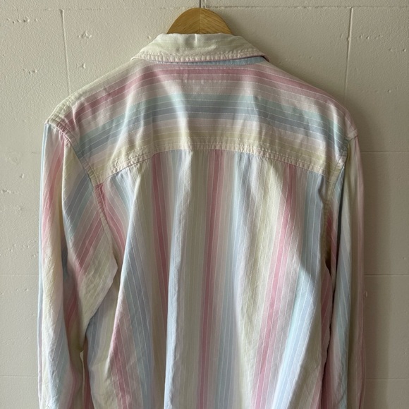 Pastel Striped Button-Down - Picture 8 of 9